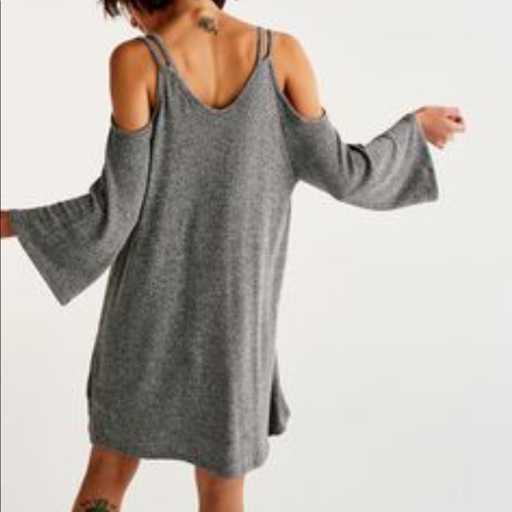 Grey Pull&Bear Dress